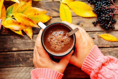 Cup of hot chocolate